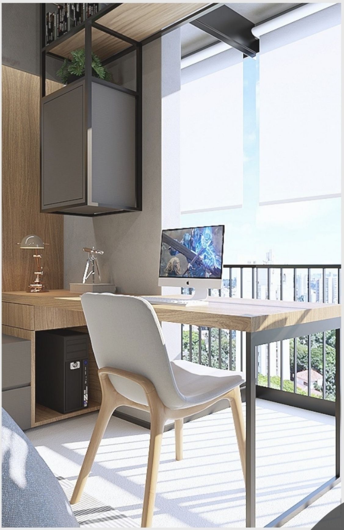 Ambiente residencial projetado pelo escritório ICD